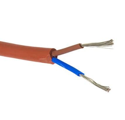 Silikonom oplašteni kabal kabel SiHF 2x1.5mm