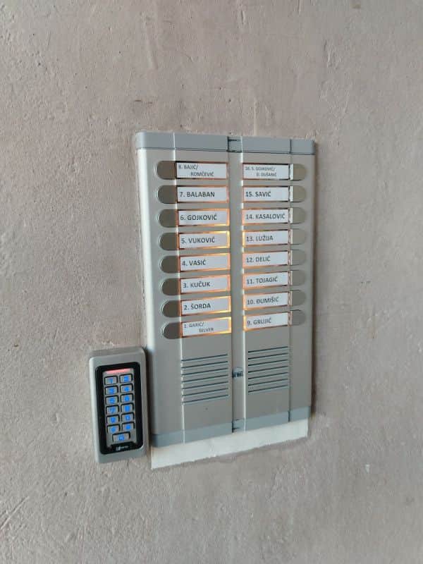 SERVIS I UGRADNJA INTERFONA