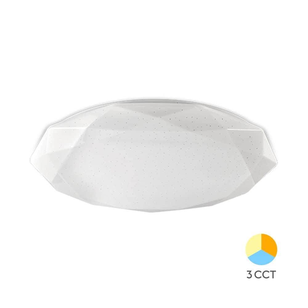 Plafonjerka LED plafonjera JADE 34W 3 u 1 boje svjetla Braytron
