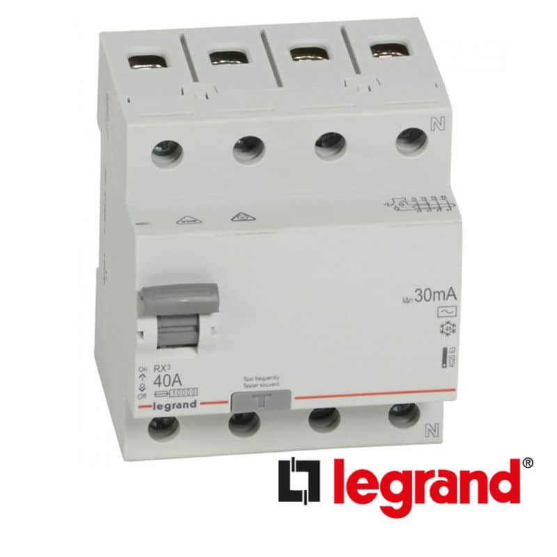 Fid sklopka RX3-RCCB 40/30mA 4P Legrand