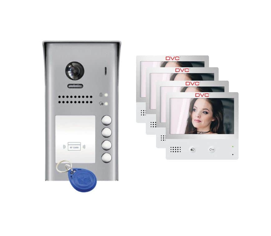 VIDEO INTERFON DVC ZA 4 STANA TOUCH SCREEN