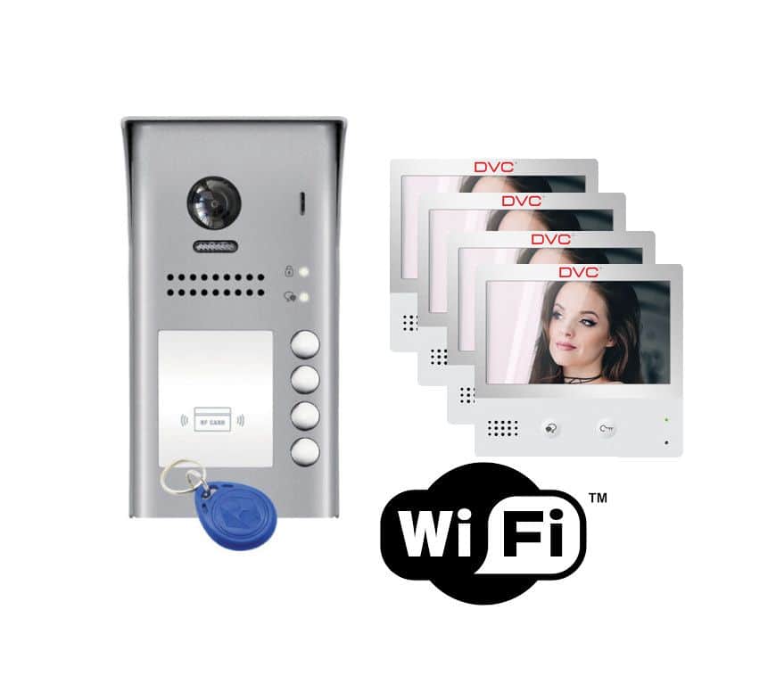 VIDEO INTERFON DVC ZA 4 STANA SA WIFI TOUCH SCREEN