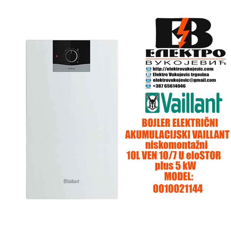 Bojler akumulacijski 10L VEN 10 7 U eloSTOR plus 5 kW