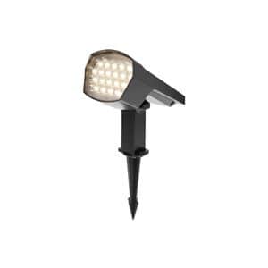 Braytron LED solarna ubodna svjetiljka 12W 2CCT BG36-00582