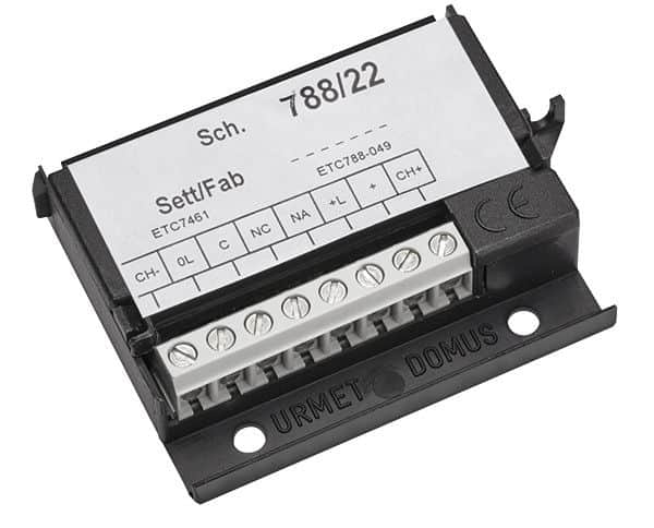 Rele za elektro prihvatnik 12V 788/22 Urmet interfon