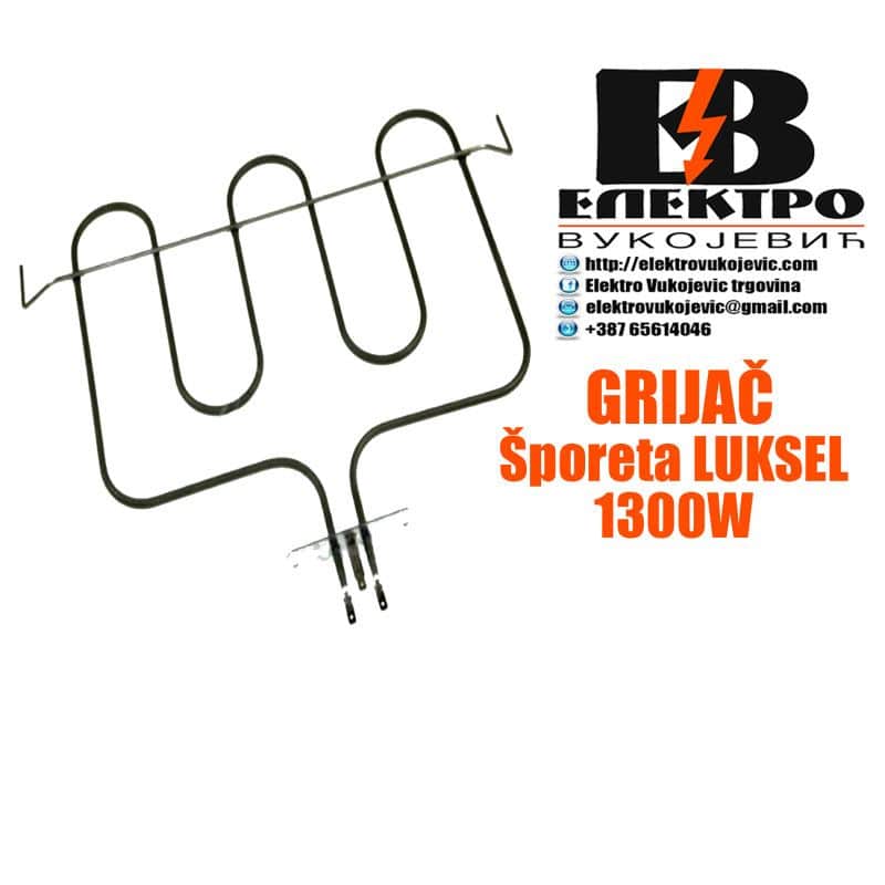 GRIJAČ/GRIJAČI RERNE ZA ŠPORET/ŠTEDNJAK LUKSEL 1300W