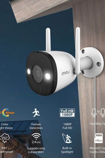 KAMERA BULLET WIFI FULL COLOR IPC F22FEP