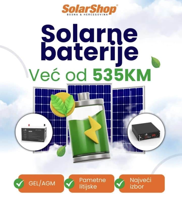 410W Solarni Paneli Akcija Solarne Elektrane Akumulatori