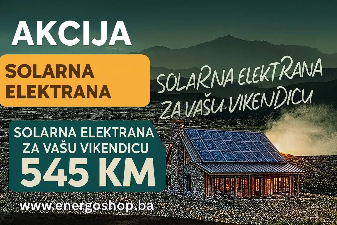 OFF-GRID 3kW Solarna Elektrana Solarni Paneli Akumulatori