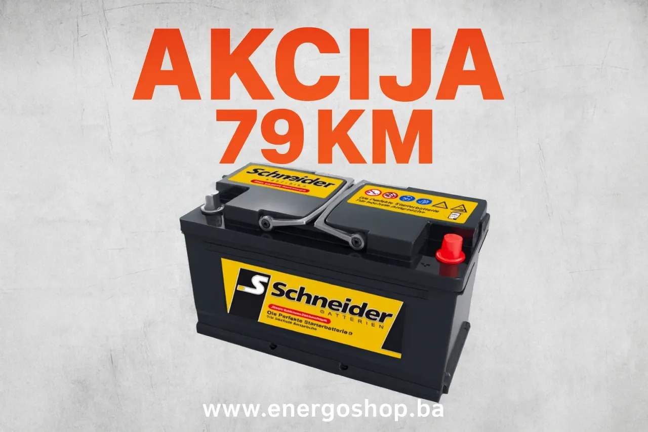 Auto Akumulator 55Ah - Schneider akumulatori
