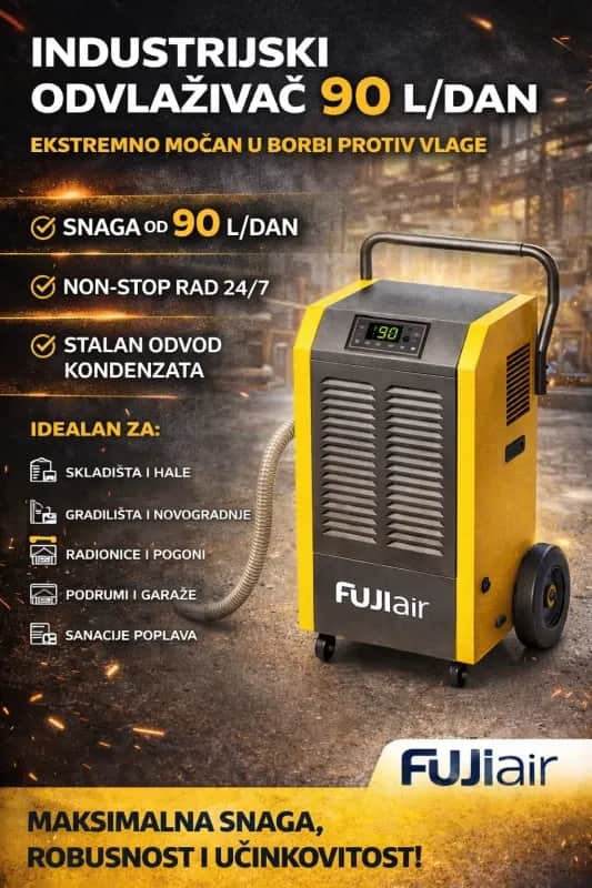Odvlaživač zraka 55L Isušivači vlage Odvlaživači Isušivanje