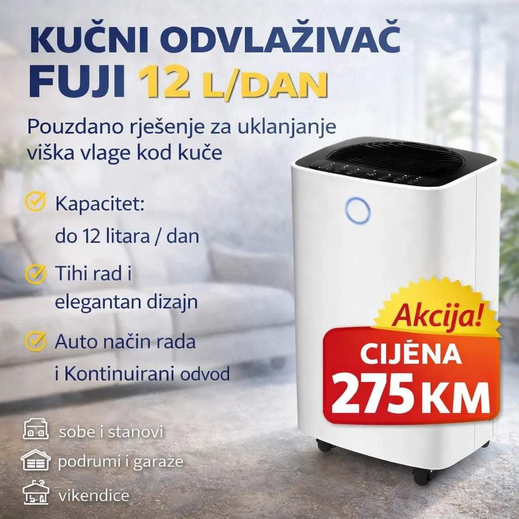 Isušivač Vlage FUJI Air 12lit Odvlaživač zraka Isušivanje