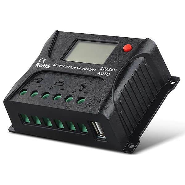 LCD Regulator napona 10-40A Solarni 12/24/48V