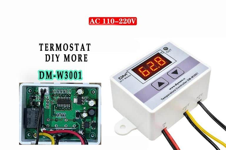 Termostat sa sondom za inkubator matice jaja XH W3001