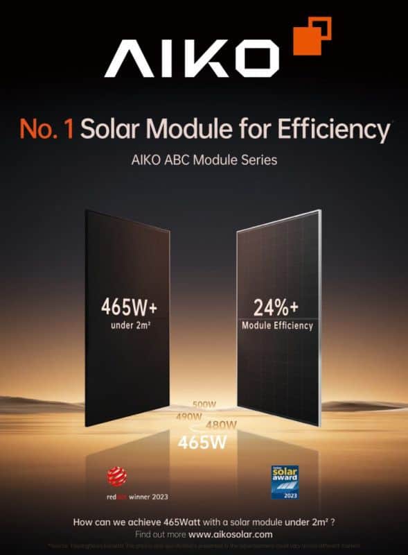 Solarne elektrane Bifacijalni AIKO Solarni paneli