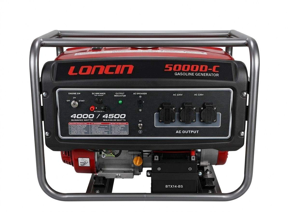 LONCIN Agregat LC5000D-C Benzinski Generator