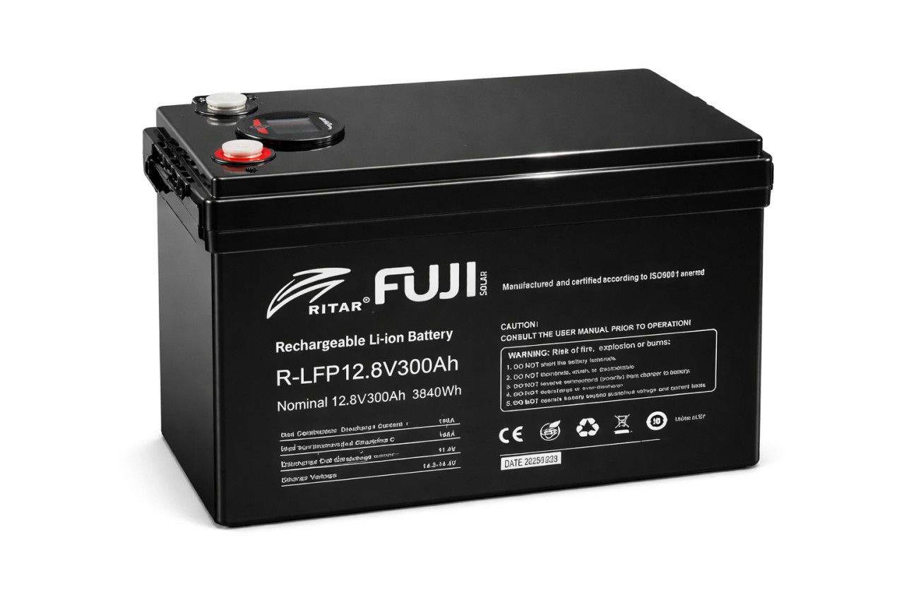 FUJI SOLAR LI-ION BATERIJA-R-LFP 12.8V 300AH RITAR