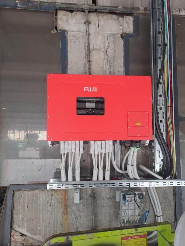 125kW Pretvarači Growatt Fuji Sineng Solarne Elektrane