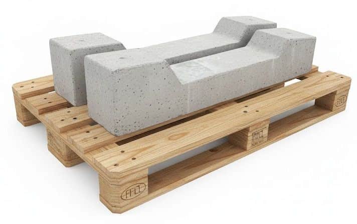 BETONSKI BLOK ZA SOLARNU KONSTRUKCIJU KUT 10 STUPNJEVA TEŽINA...