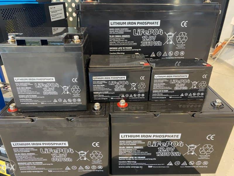 LiFePO4 12.8V 30Ah Litij Ionska baterija