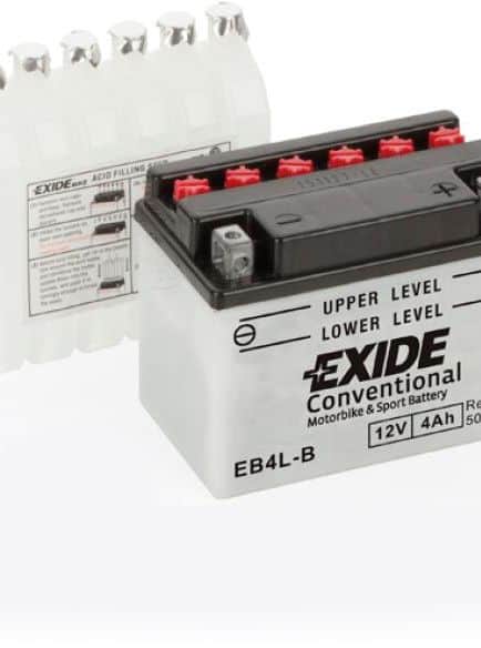 Akumulator EXIDE Bike Conventional 12V 4Ah 50A BS (EB4L-B)