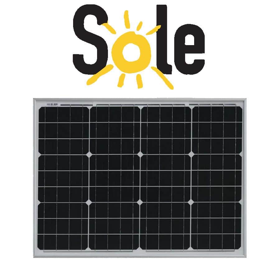 SOLE SL20 20W Monokristalni solarni panel