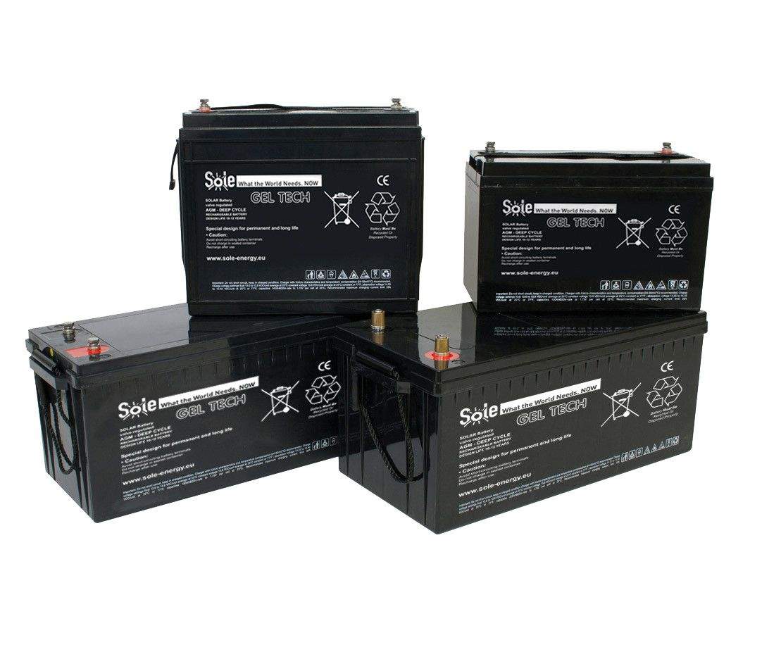 GELTECH AKUMULATOR 12v 300Ah hermetika 53x27x22cm C100