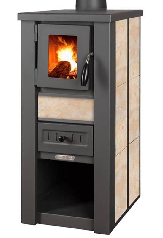 Protermo Lava Ceramic peć na drva - bež