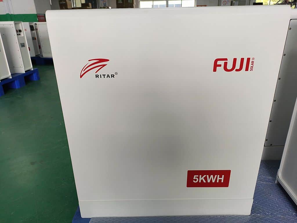 5.12kWh Wallbox FUJI Akumulatori Baterije 100Ah 51.2V Solarne