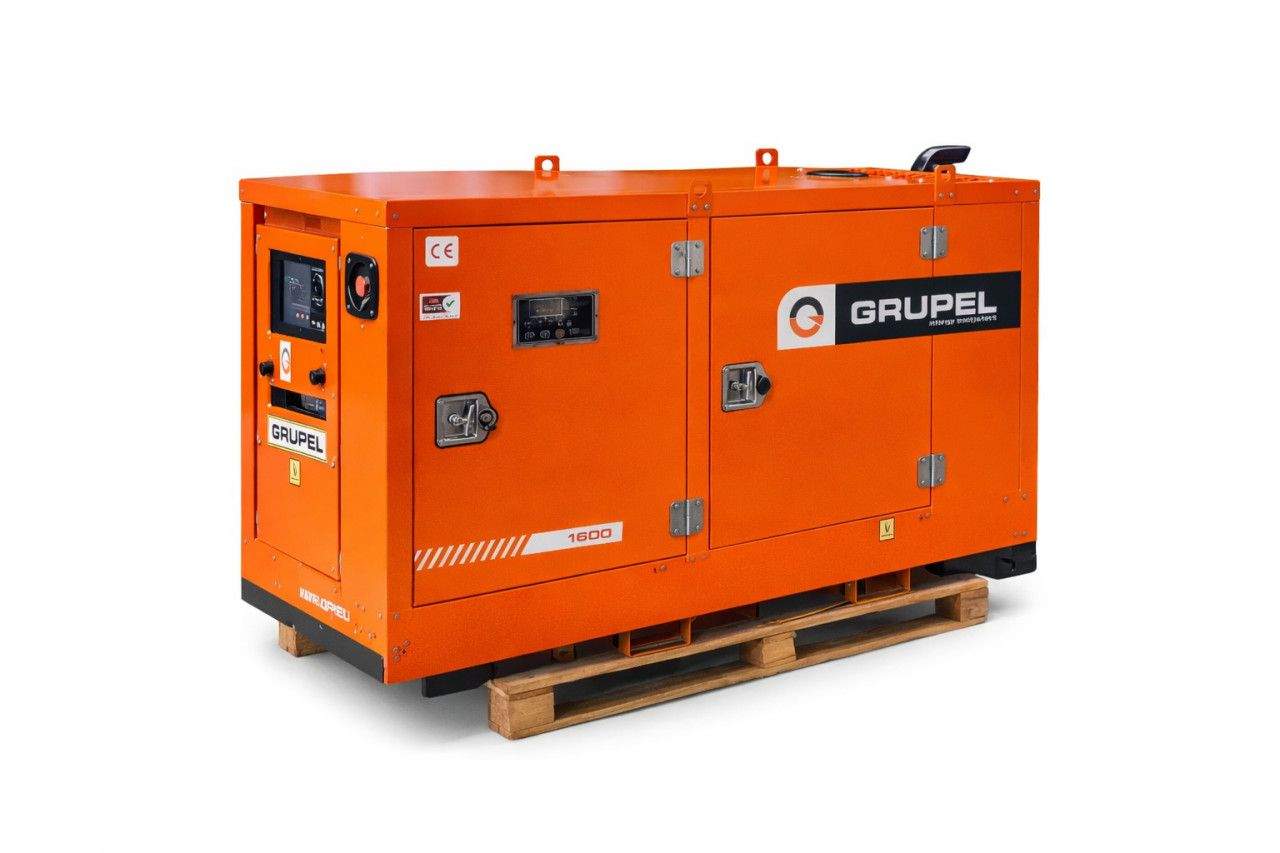 Diesel agregat GRUPEL 11 kVA zvučno izolirani 230V/400 V