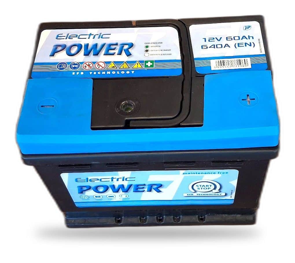 AKUMULATOR EFB 60Ah 640A Start-Stop 242x175x190 mm