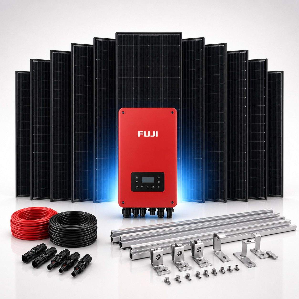 Solarna Elektrana 5kW Trofazna - Fuji Solar 5.6kWp - Prosumer