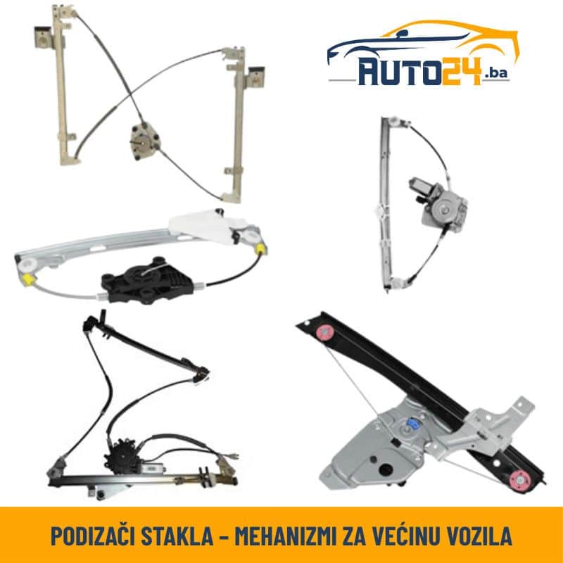 Podizači stakla - mehanizmi za većinu vozila