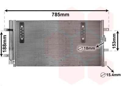 Hladnjak klime Audi A4 Audi A5 Audi Q5 03005297