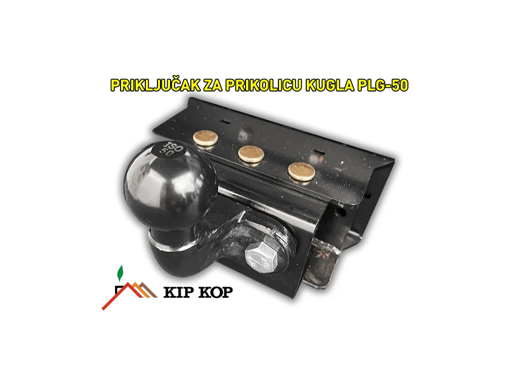 PRIKLJUČAK ZA PRIKOLICU KUGLA ZA MINI TRAKTOR KAMA - PREDNARUDŽBA