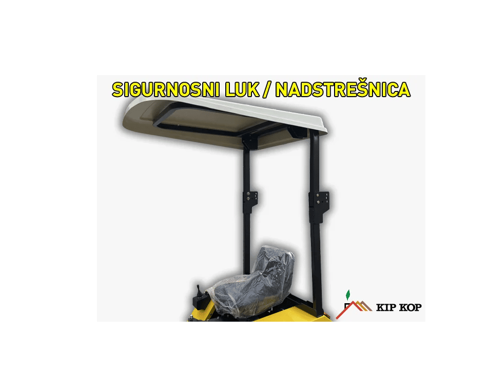 SIGURNOSNI LUK / NADSTREŠNICA ZA MINI TRAKTOR KAMA - PREDNARUDŽBA