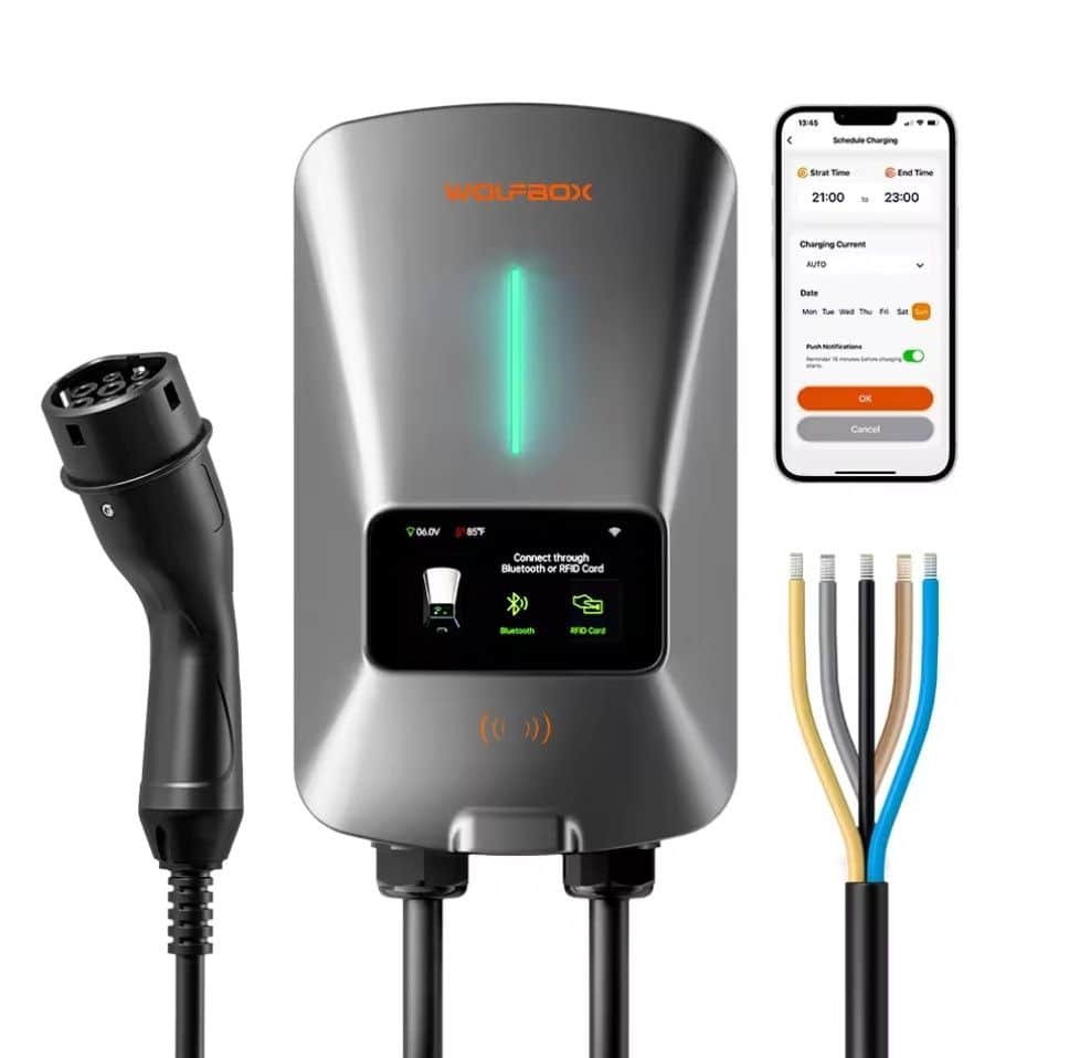 Wallbox punjač za EV | 22kW | Type 2 | Apk