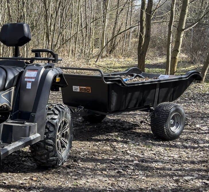 PRIKOLICA ZA QUAD ATV SHARK GARDEN (680kg)