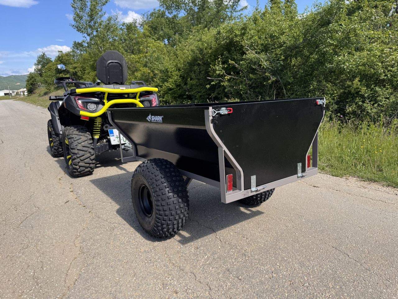 PRIKOLICA ZA QUAD ATV SHARK WOOD 550 (550kg)
