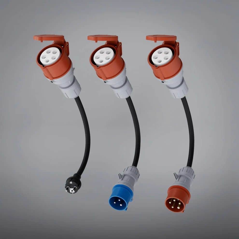 Set travel adaptera za električne punionice snage do 11kW/22kW