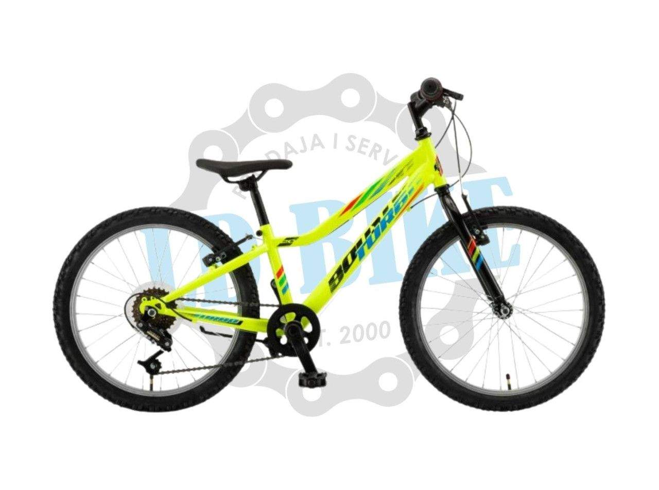 2968 BICIKL 20 BOOSTER TURBO green