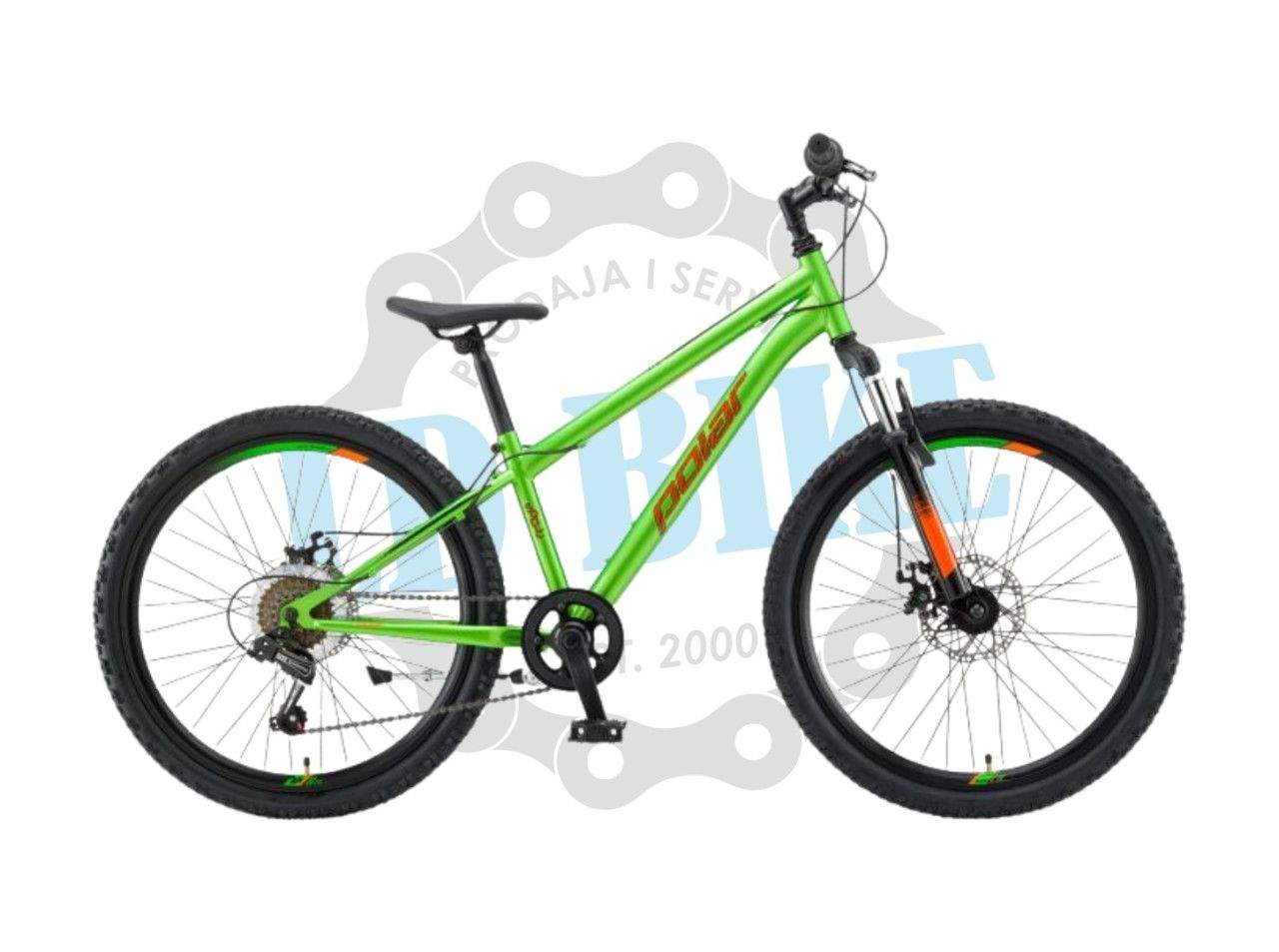 3011 BICIKL POLAR SONIC 24 FS DISK apple green