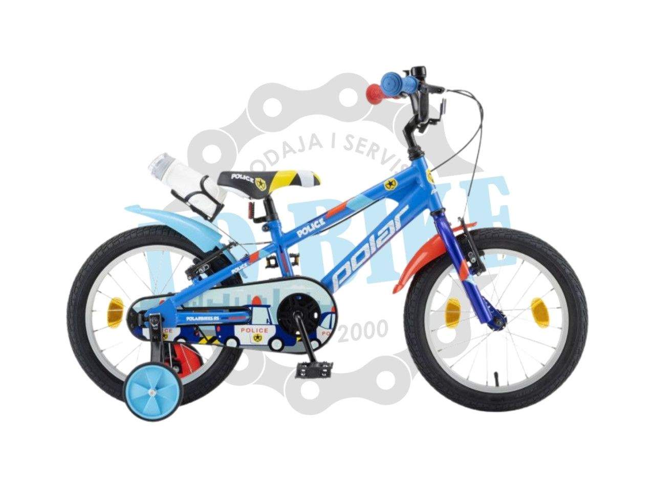 1092 BICIKL POLAR JUNIOR 16 Police