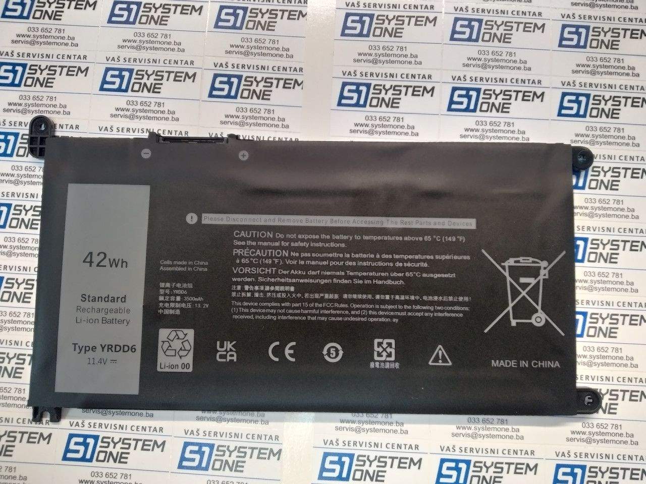 dell 3500 vostro inspirion baterijaYRDD6 Garancija 12.mj.