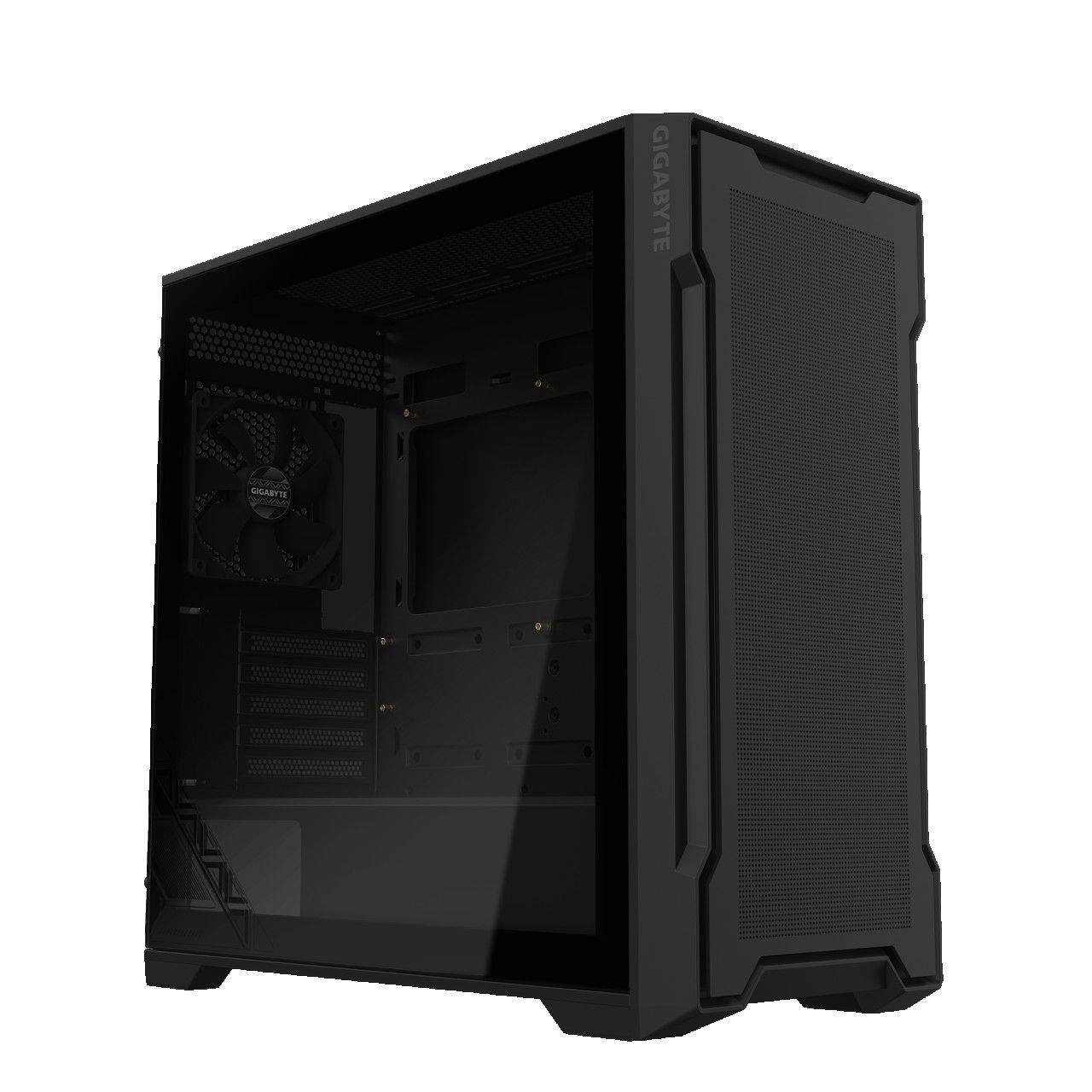Gigabyte Case GB-C102G C102 Glass, Mid Tower, 2x 120mm Fans, mATX
