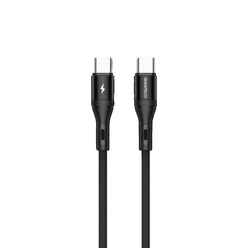 Kabal Gigatech 3m, 60W, crni, USB-C na USB-C