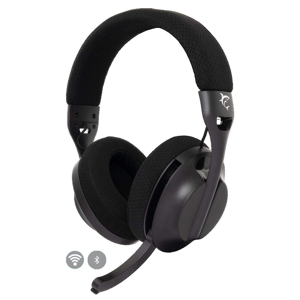 White Shark HEADSET WGH-2441 FALCON Black - Wireless