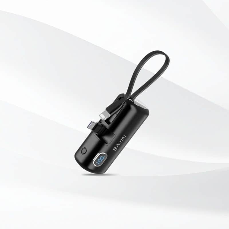 BAVIN PC1092S mini powerbank TYPE C 5000MAH crni