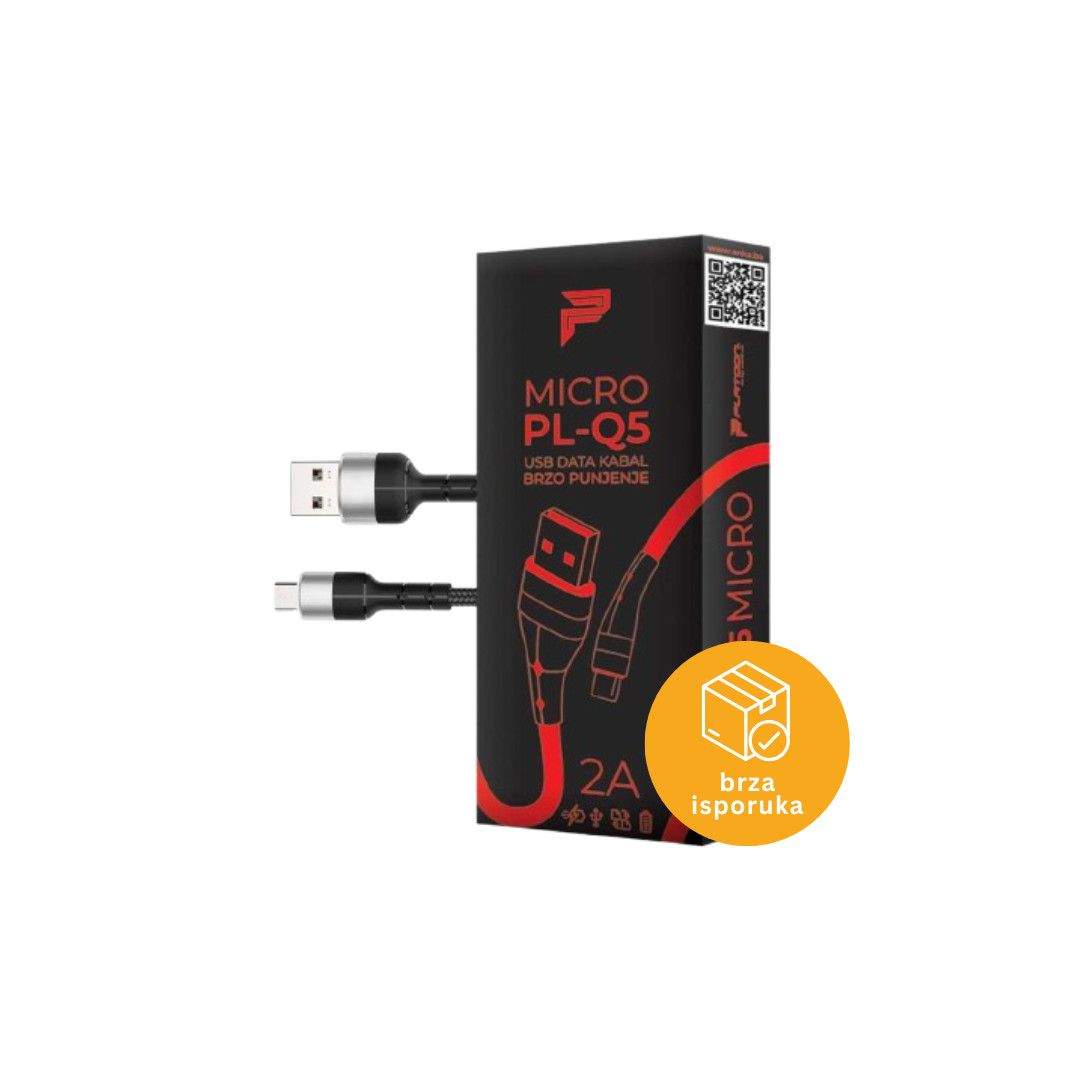 PL-Q5 MICRO 1,5M USB DATA KABAL BRZO PUNJENJE PLATOON