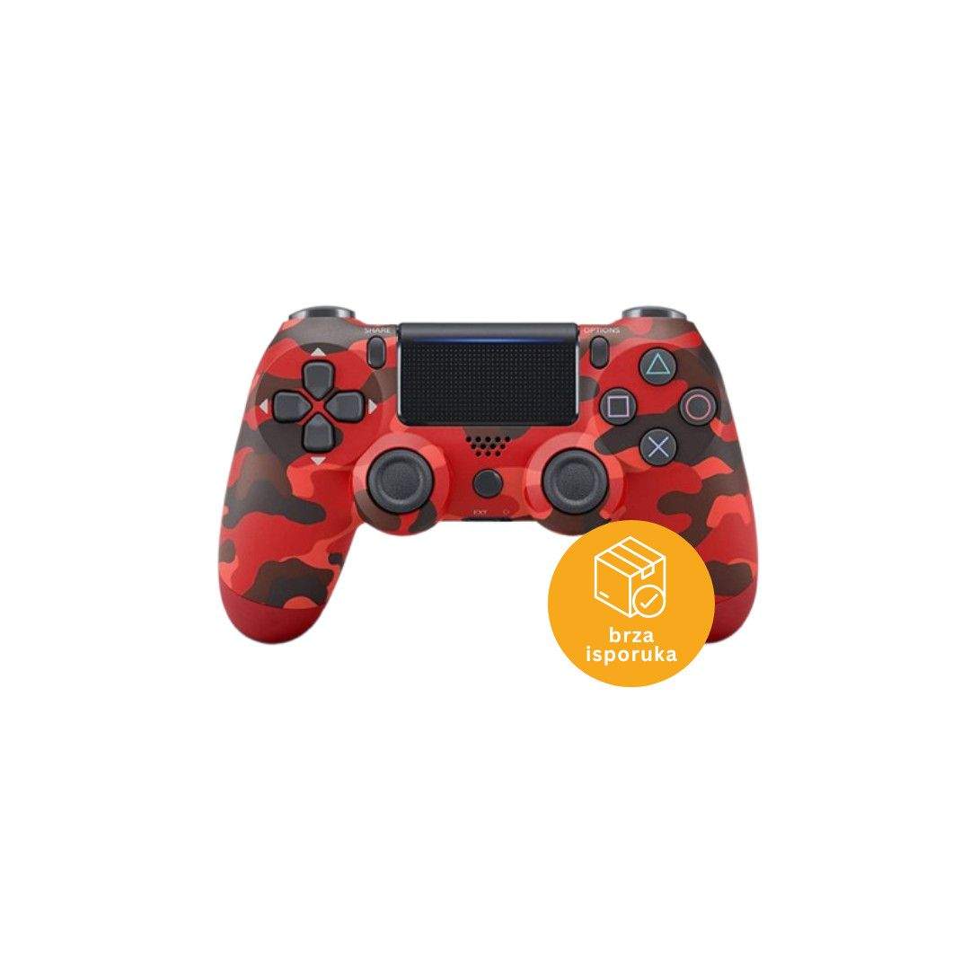 BEZICNI KONTROLER ZA PLAYSTATION 4 RED DUBLESHOCK 4